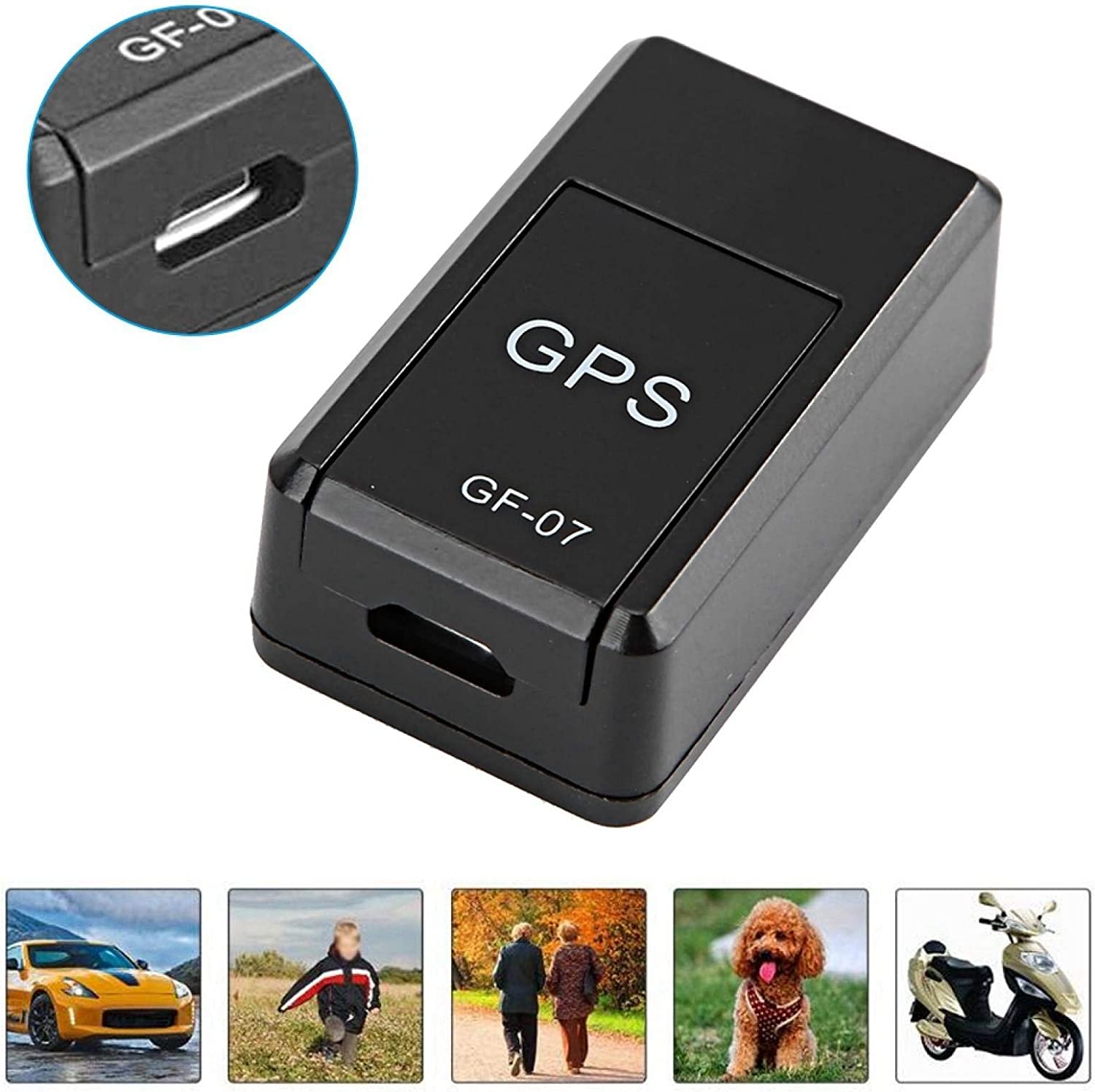 Mini localizador GPS magnético